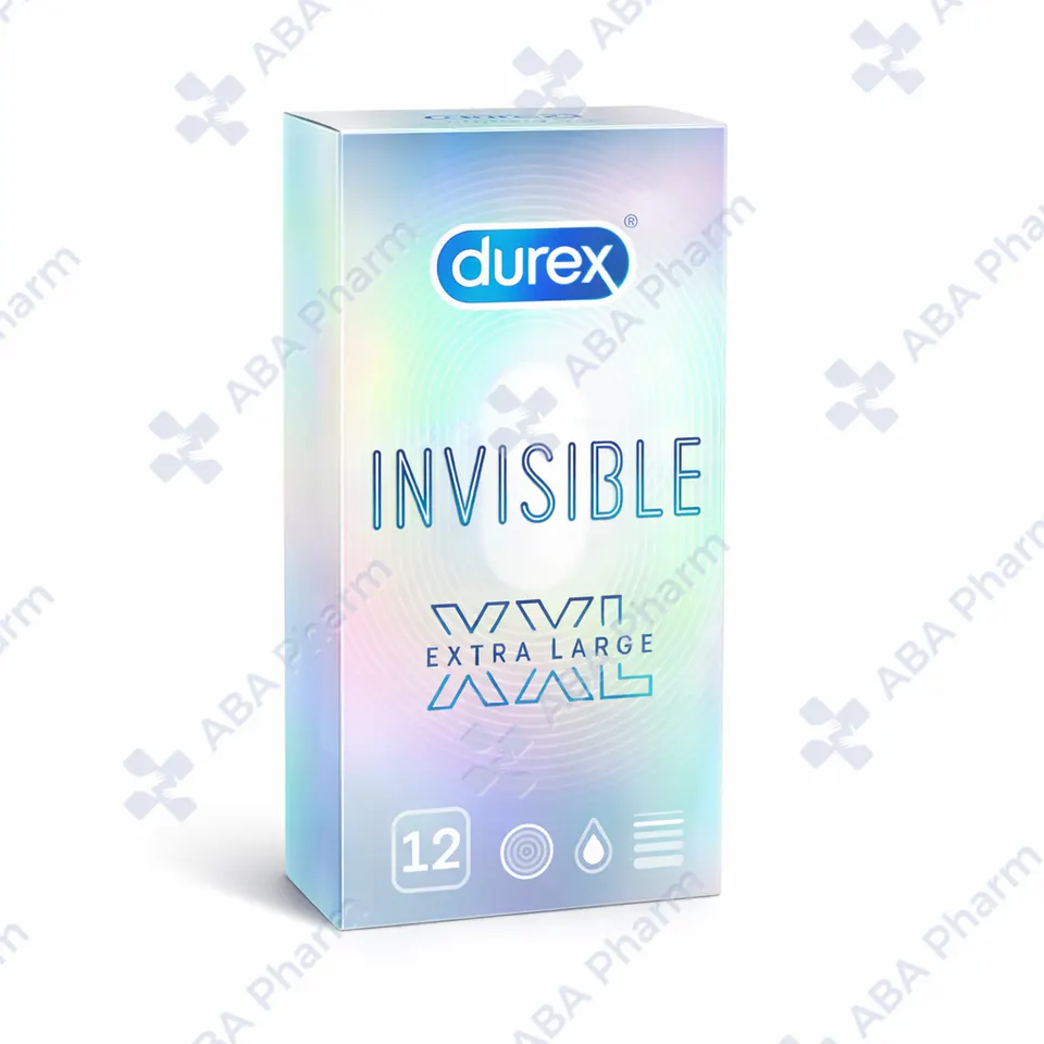Condom Durex x 12 Invisible XXL №1