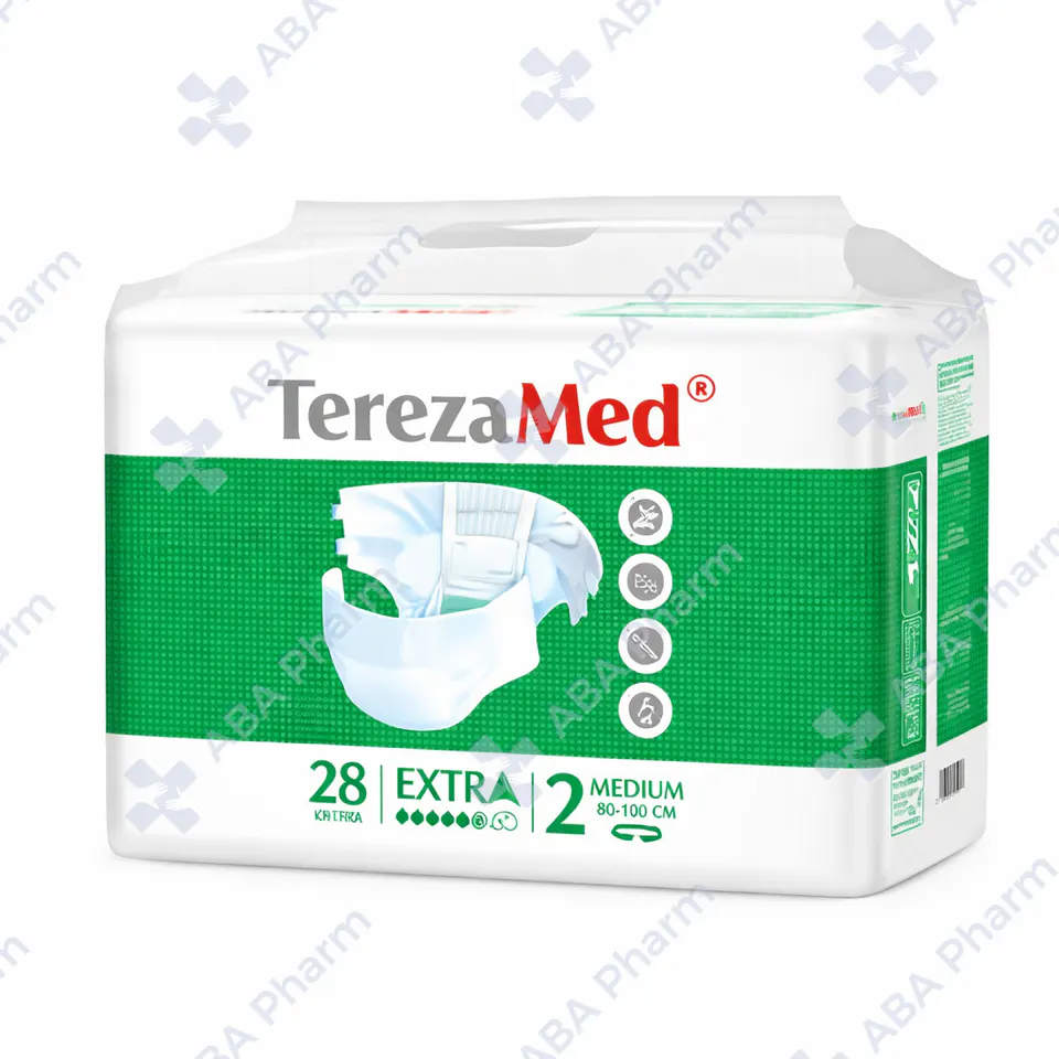 Подгузник ТерезаМед экстра M 70-130см №28