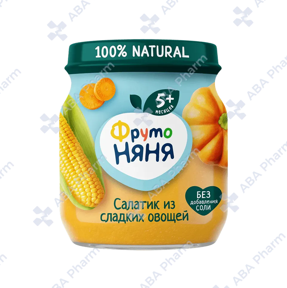 Frutonyanya Sweet Vegetable Salad Puree №1 110g