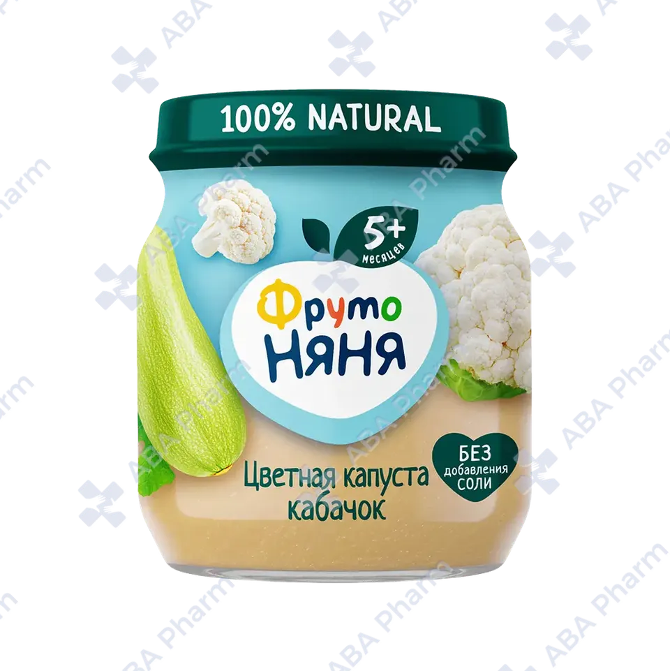 Frutonyanya puree vegetable cauliflower zucchini from 5 months 110g №1