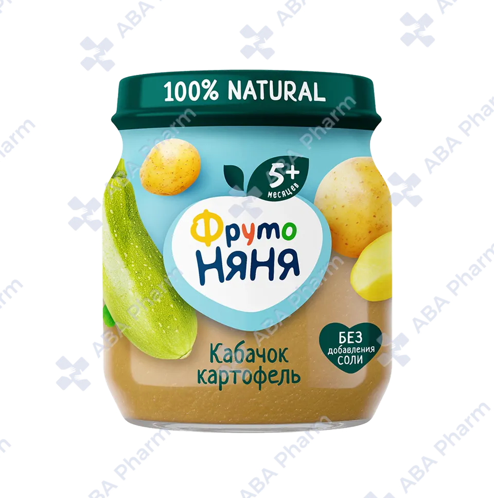 Fruto Nyanya puree zucchini potatoes 5+ 110g №1