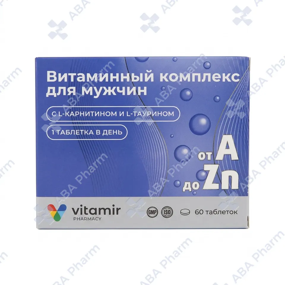 Vitamin-Mineral complex for men tab N60