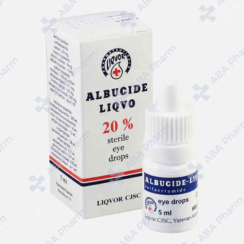 Albucid Liquo eye drops 20% 5ml №1