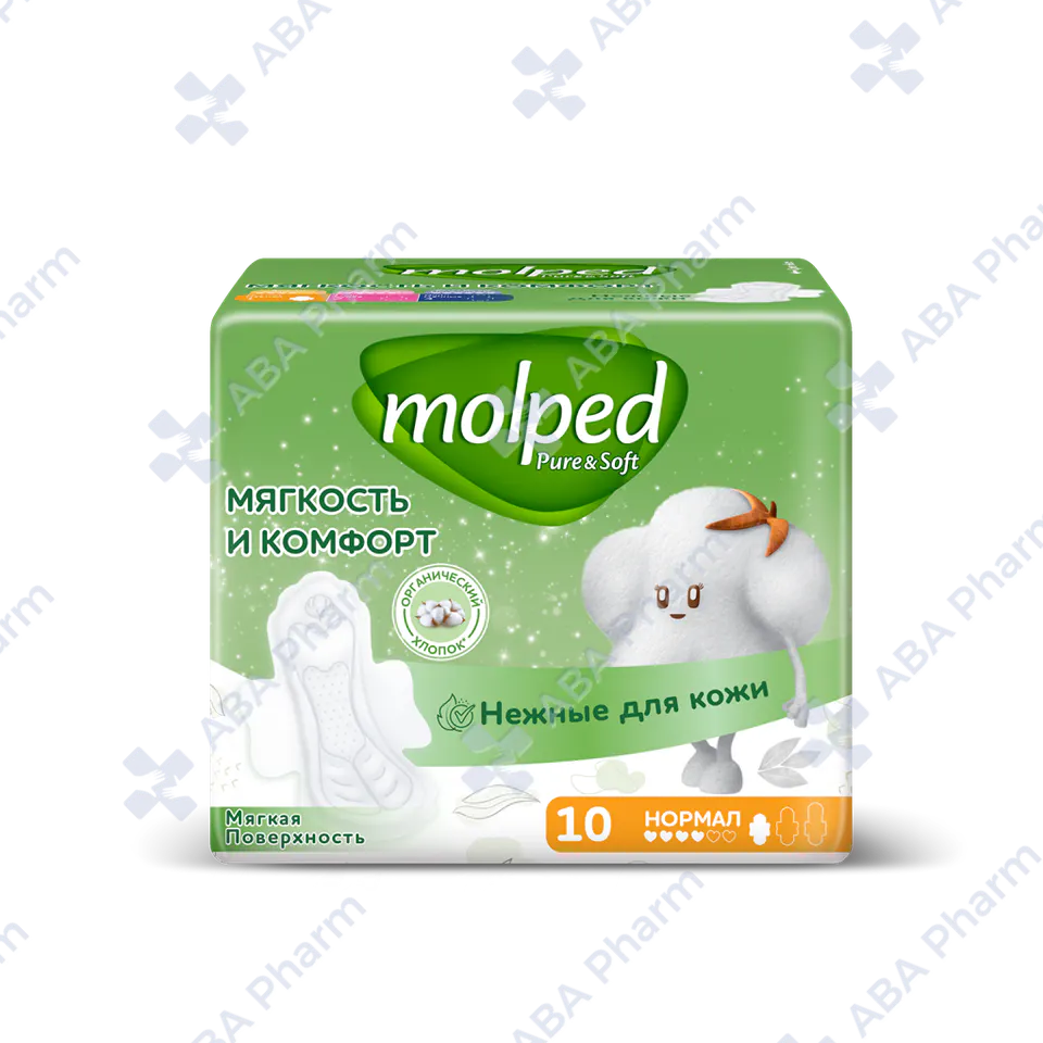 Sanitary pads Molped pure and soft normal х10 №1
