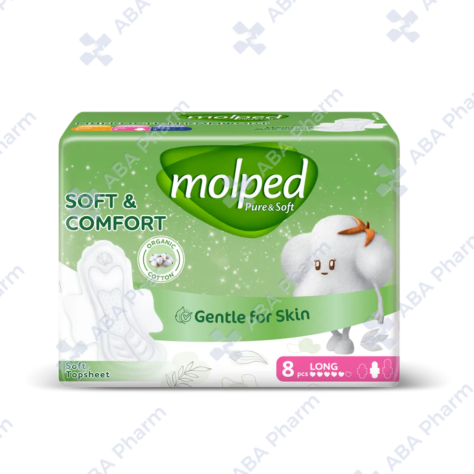 Sanitary pads Molped pure and soft long х8 №1