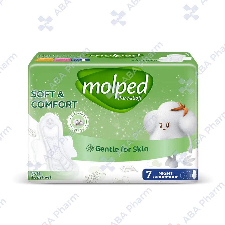 Sanitary pads Molped pure and soft normal night х7 №1