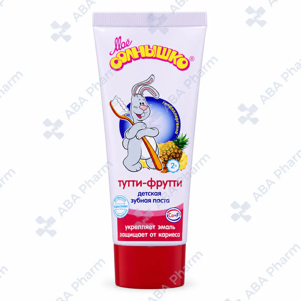 Baby Toothpaste Moyo Solnishki 2+ tutti-frutti 100g 1547 №1