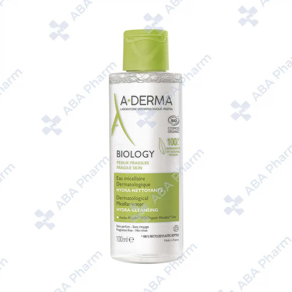 A-Derma Biology Dermatological Micellar Water Hydra-Cleansing Fragile Skin 100ml №1