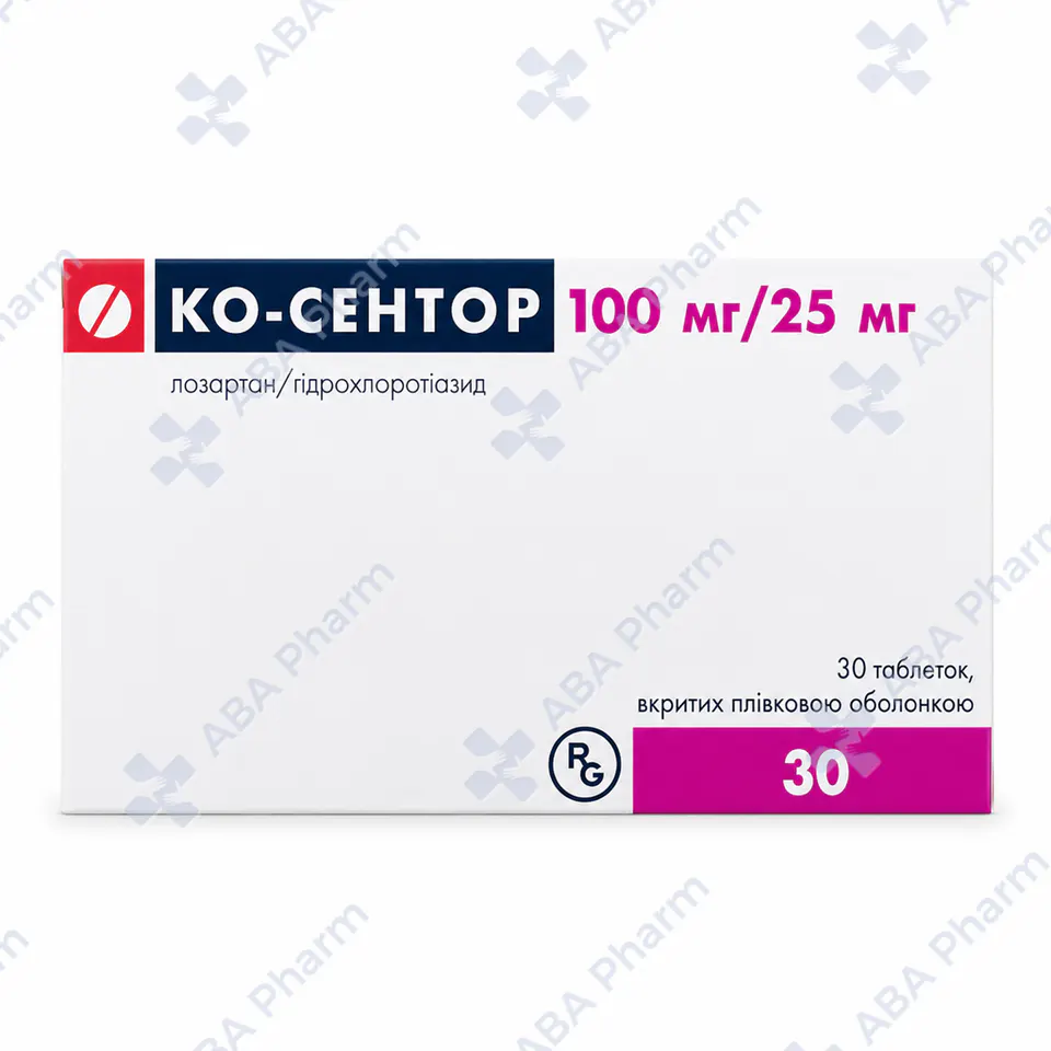 Co-Sentor tablets 100mg/25mg №30