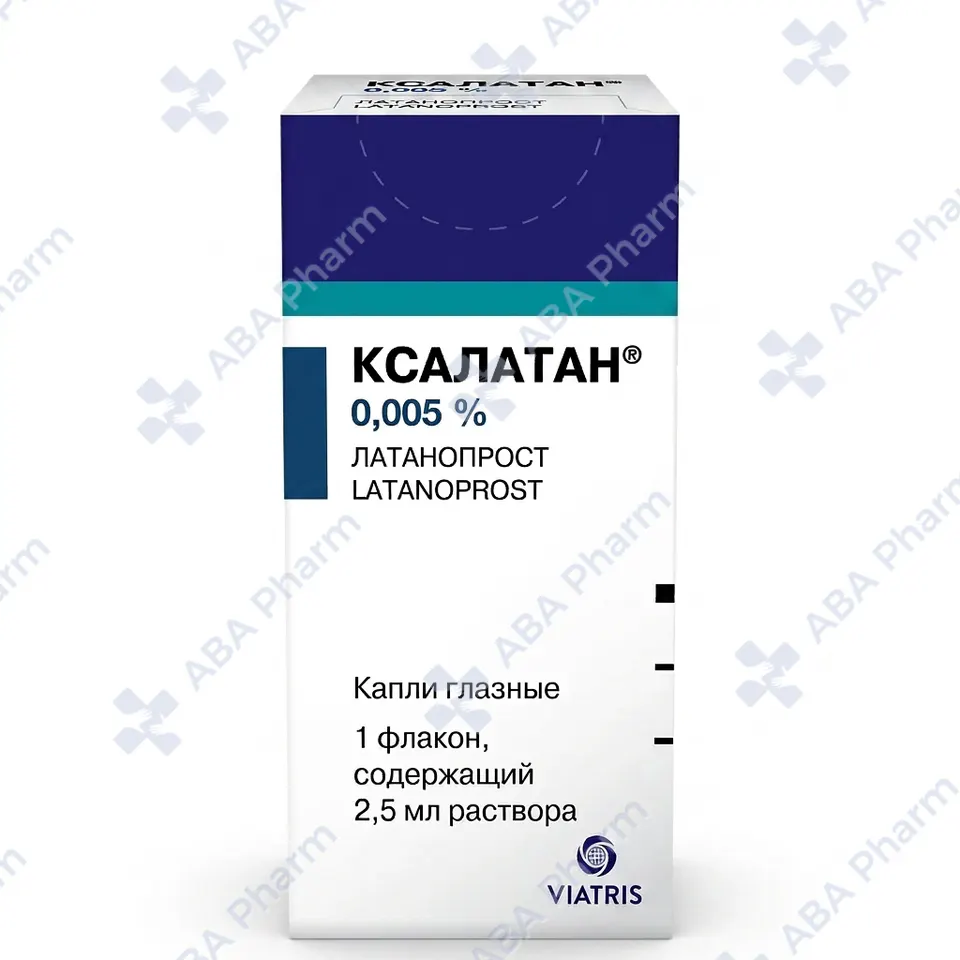 Xalatan eye drops 0.005% 2.5ml №1
