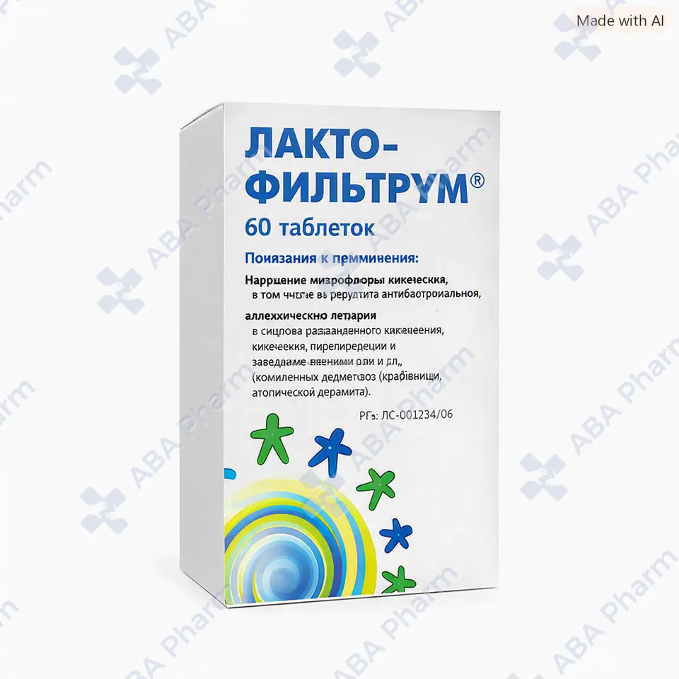 Лактофильтрум таб №60