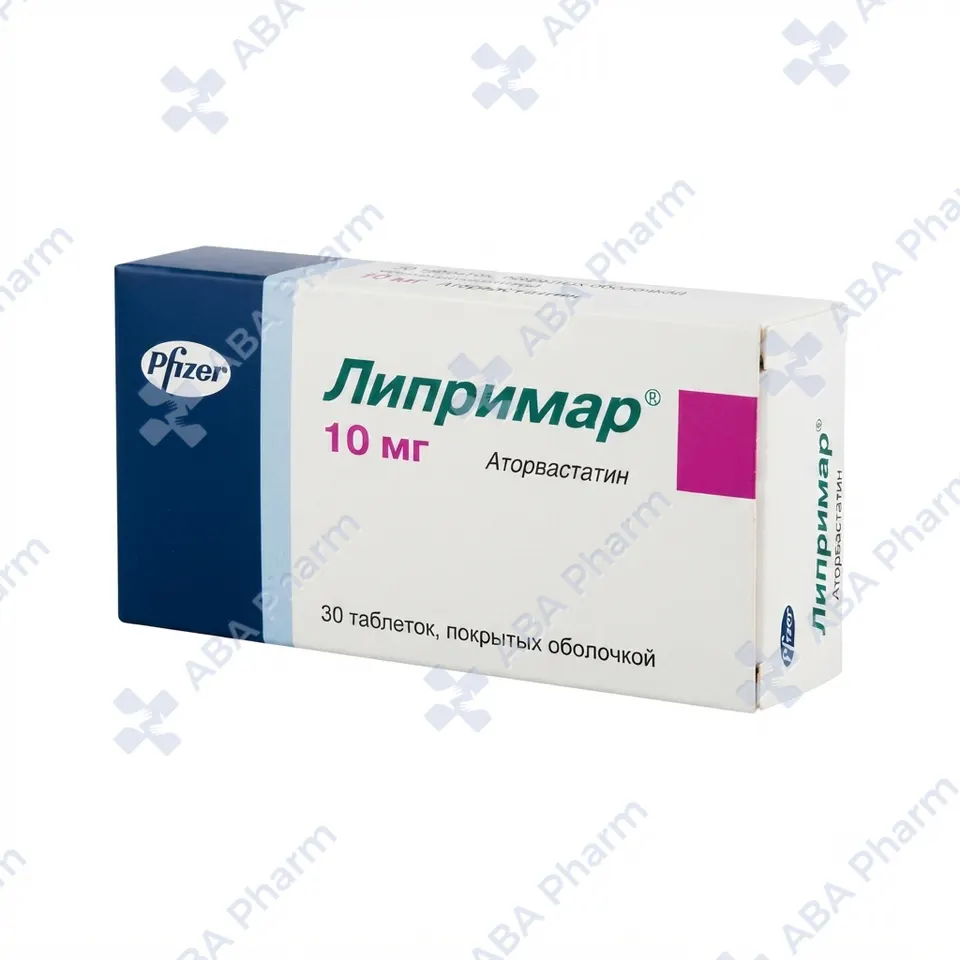 Liprimar ST coated tablets 10mg №30