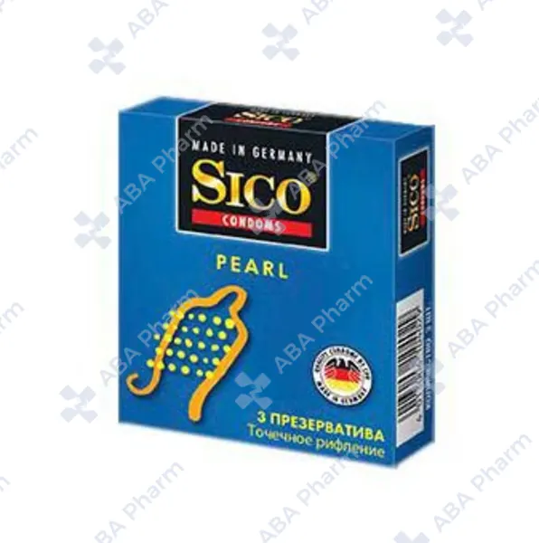 Condom Sico x3 pearl dotted №1