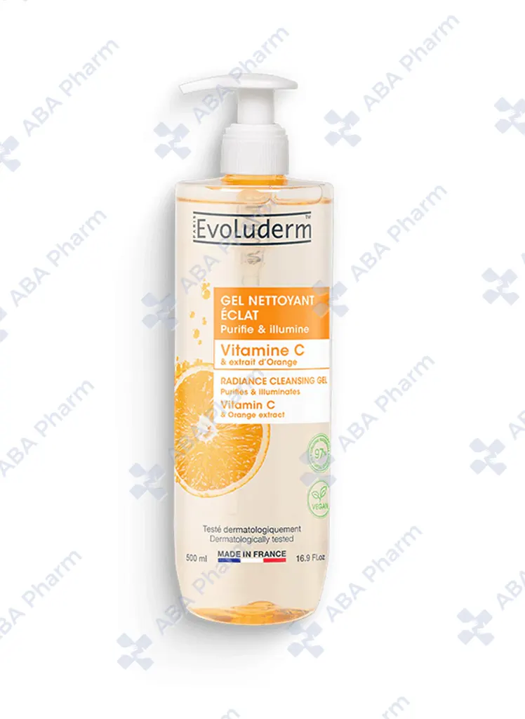 Evoluderm Vitamine C Radiance Cleansing Gel 500ml №1