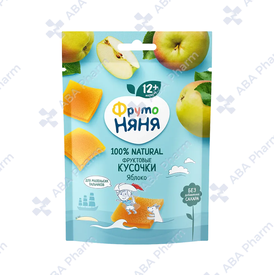 Fruto Nyanya fruit pieces from apples 12 months+ 53g №1