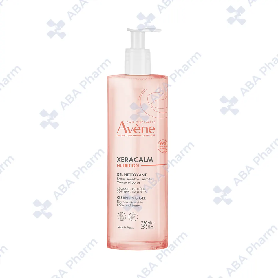 Avene Xeracalm Nutrition cleansing gel for dry sensitive skin 750ml №1