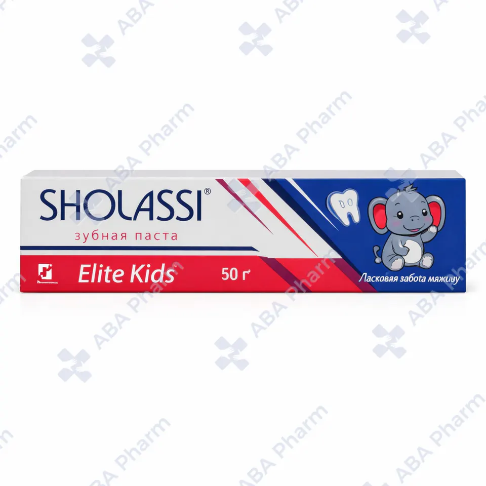 Sholassie Elite Kids Toothpaste 50g №1