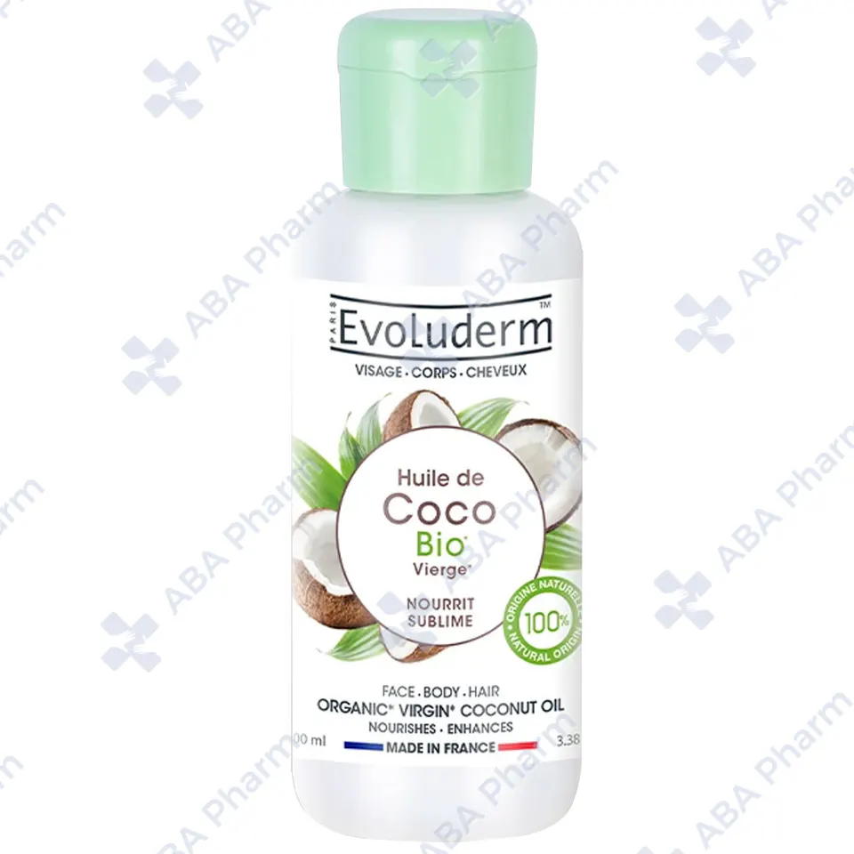Evoluderm Organic Virgin Coconut Oil 100ml №1