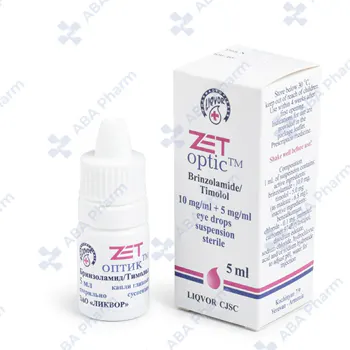 Zetoptic eye drops 10mg/ml + 5mg/ml - 5ml №1