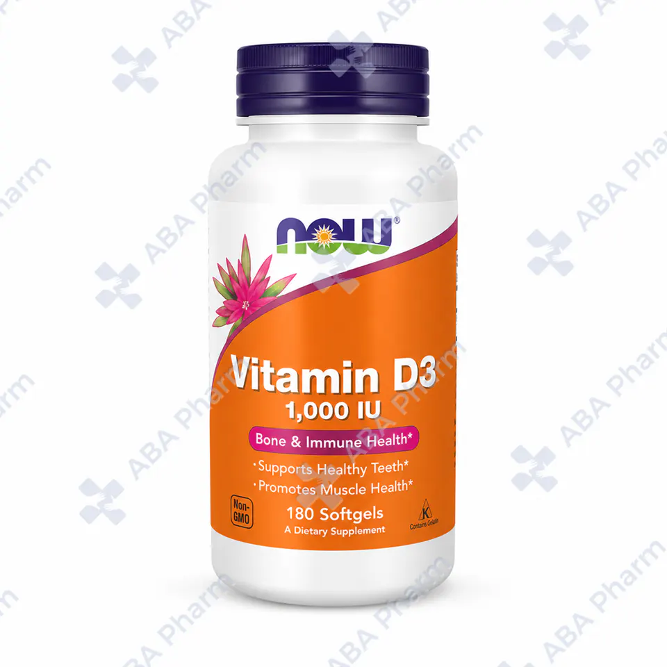Vitamin D3 1000IU caps. №180