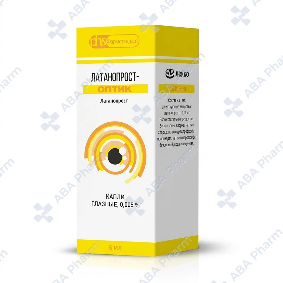 Latanoprost eye drops 0.005% 5ml  №1