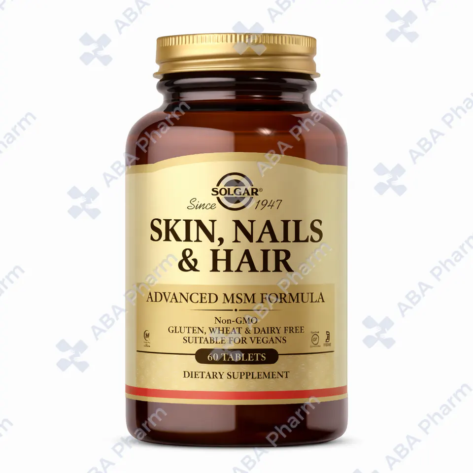 For skin, nails and hair tablets Solgar №60