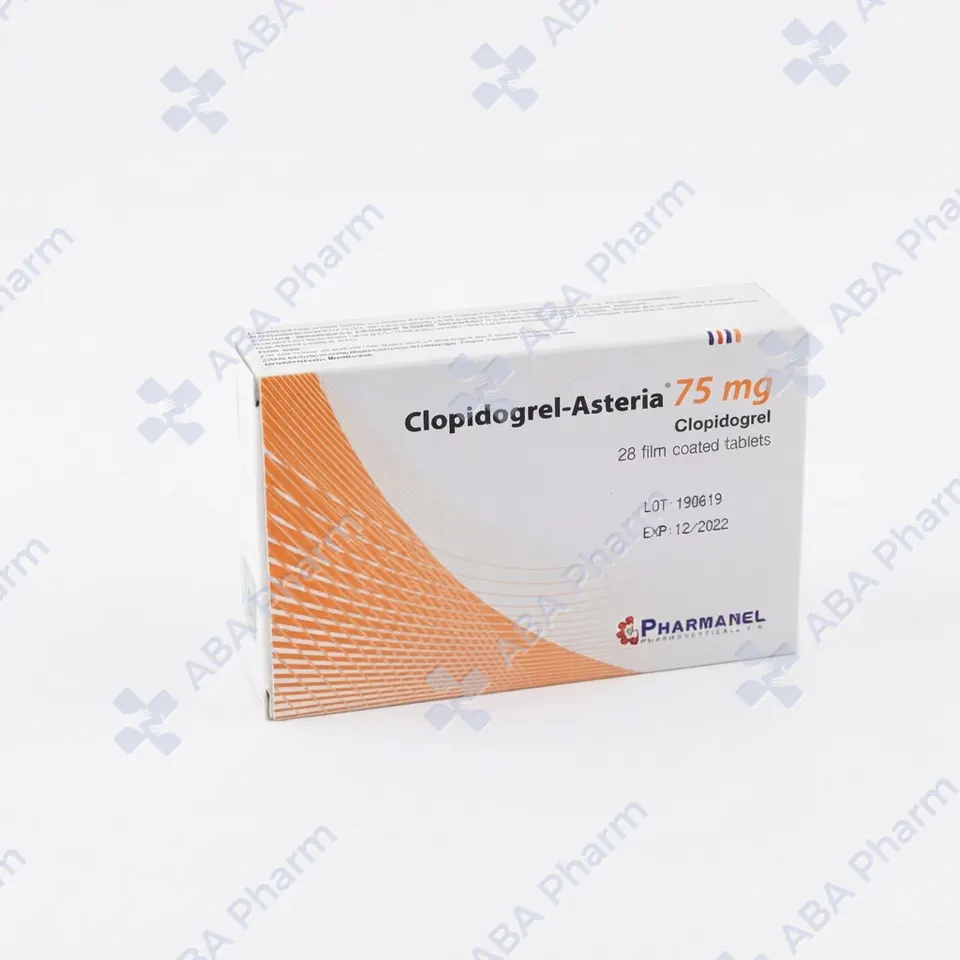 Clopidogrel-Asteria coated tablets 75mg №28