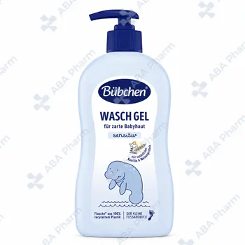 Bubchen baby bath gel with chamomile 400ml №1