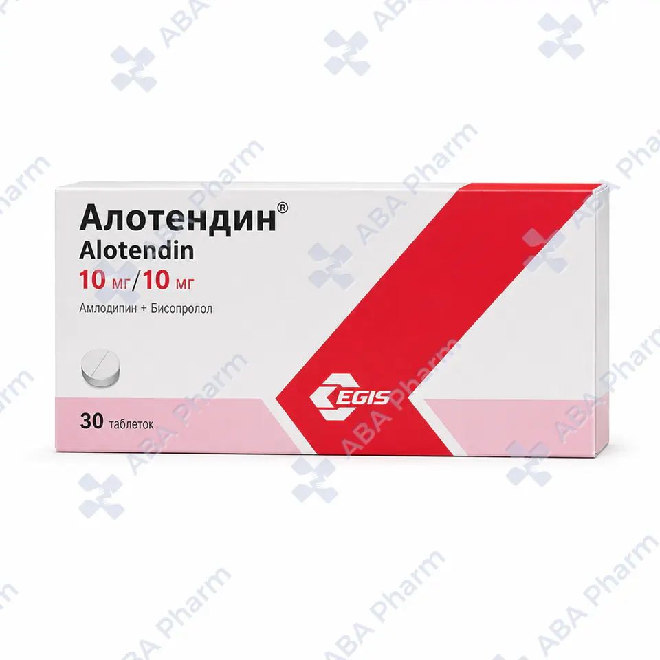 Alotendin tablets 10mg/10mg №30