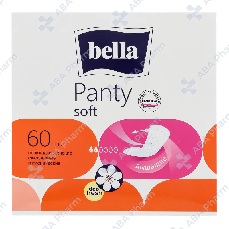 Daily pads Bella panty soft fresh violetta х60 №1
