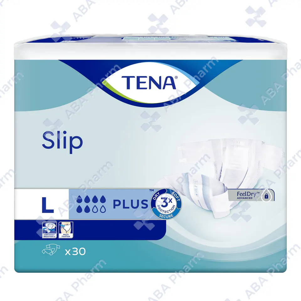 Diapers Tena Sleep plus L 90-145sm №30