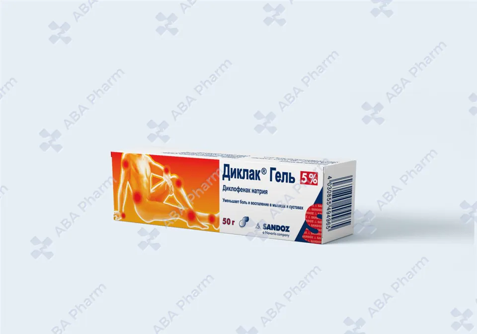 Diclac gel 5%- 50g №1