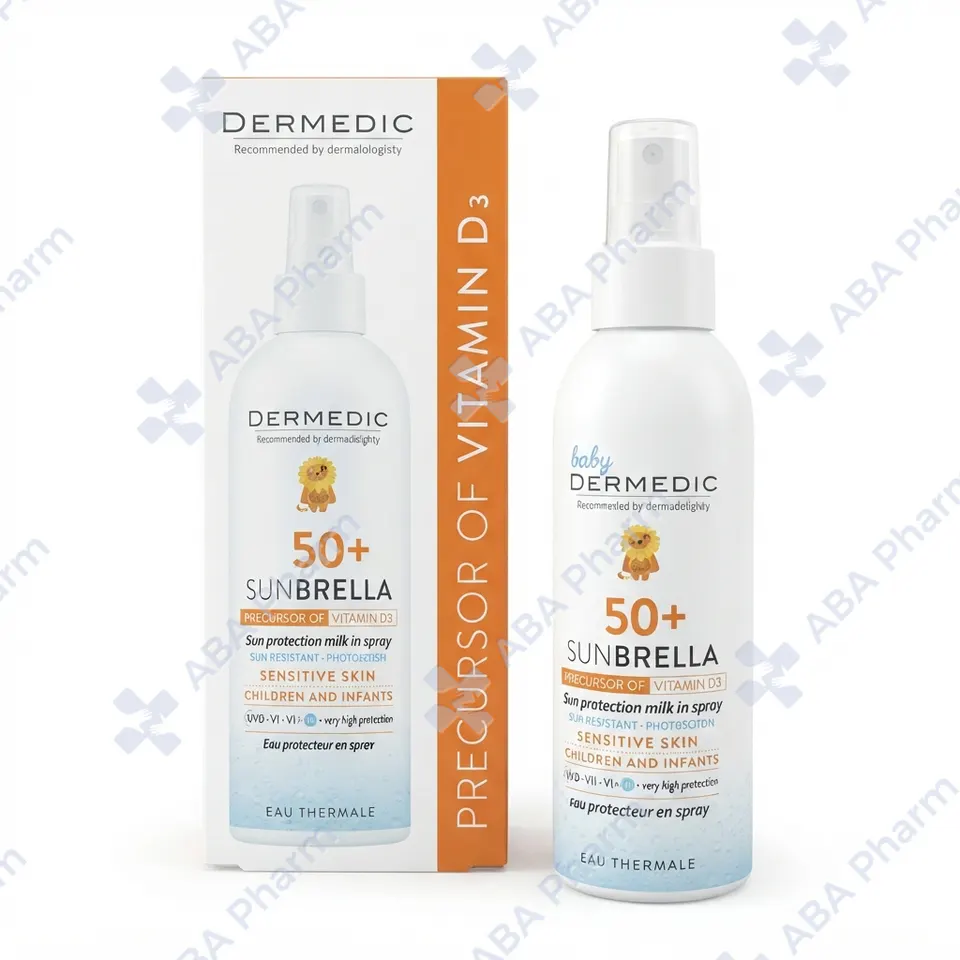 Dermedic sunscreen milk spray for children 6 m+ SPF 50+ 150 ml №1