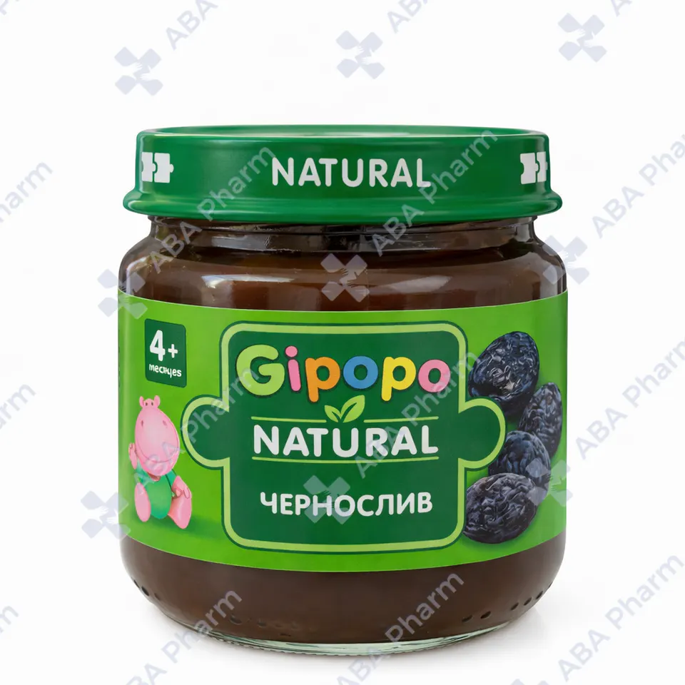 Gipopo Puree prunes 4+ Months 80g №1