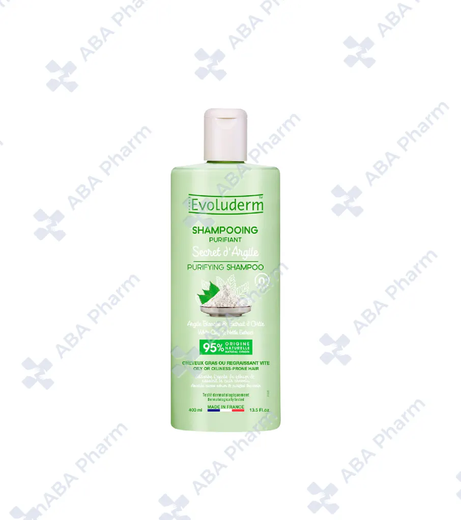 Evoluderm Rituel d'Argile Purifying Shampoo 400ml №1