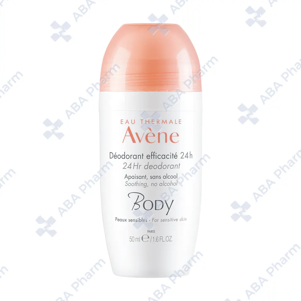 Avene Body Roll-On Deodorant 24h 50ml №1