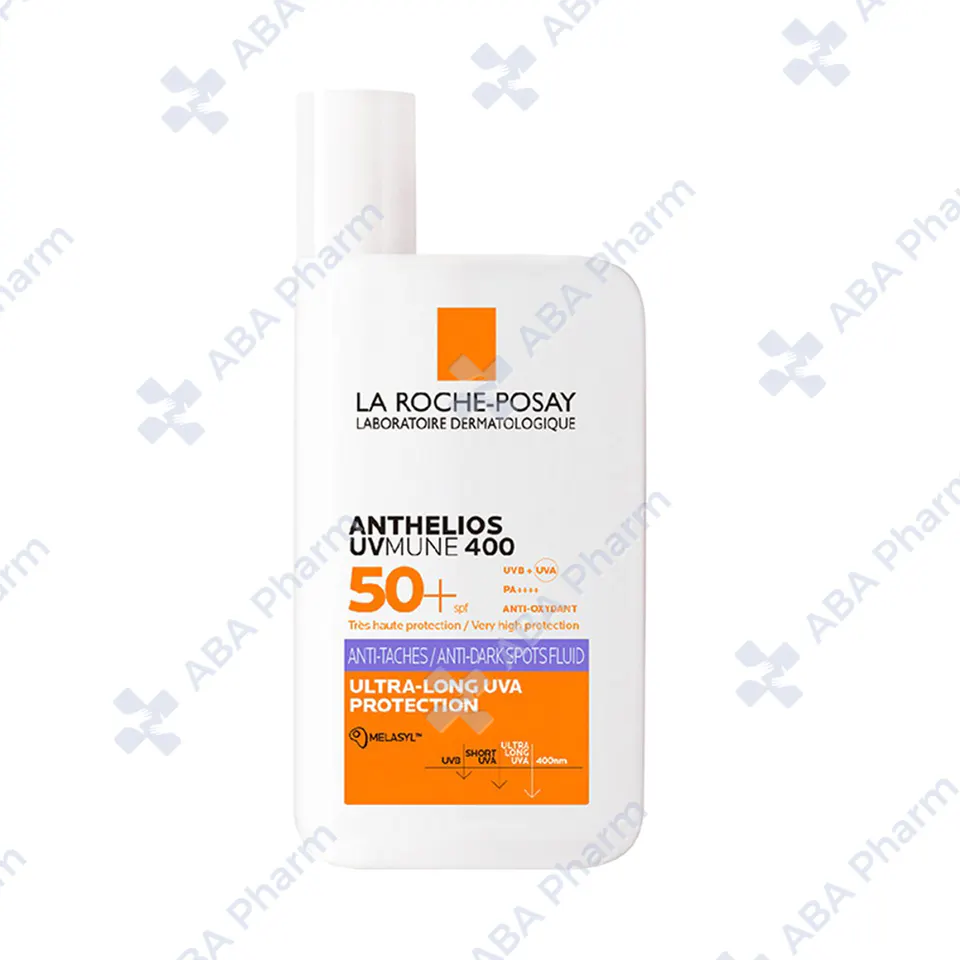 Лярош Позе Солнц. SPF50+ UVMUNE400 невидимый флюид для лица против пигмент.50мл №1