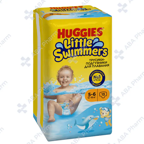 Diaper pants Huggies for swimming  N5-6 12-18kg №13