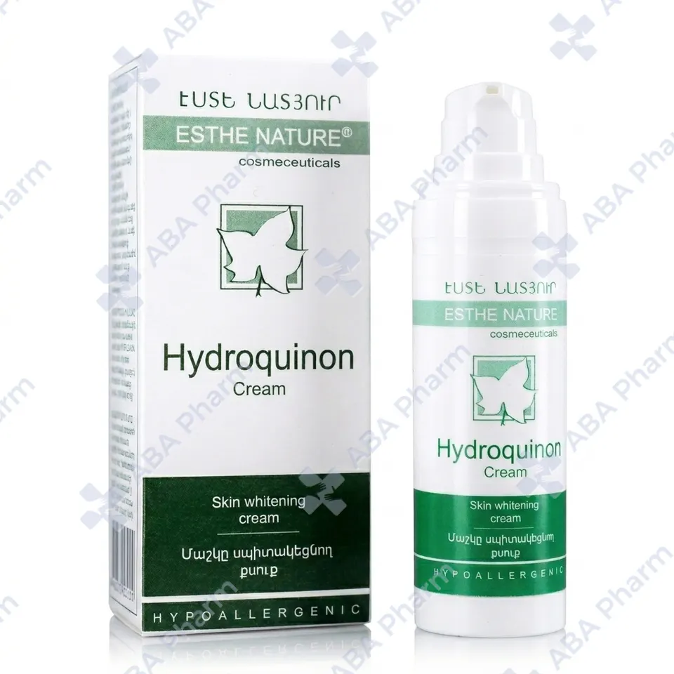 Esthe Nature Hydroquinone whitening cream for face and body 30ml №1