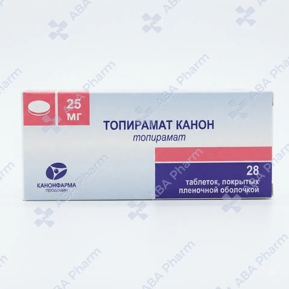 Topiramat Canon tablets 25mg №28
