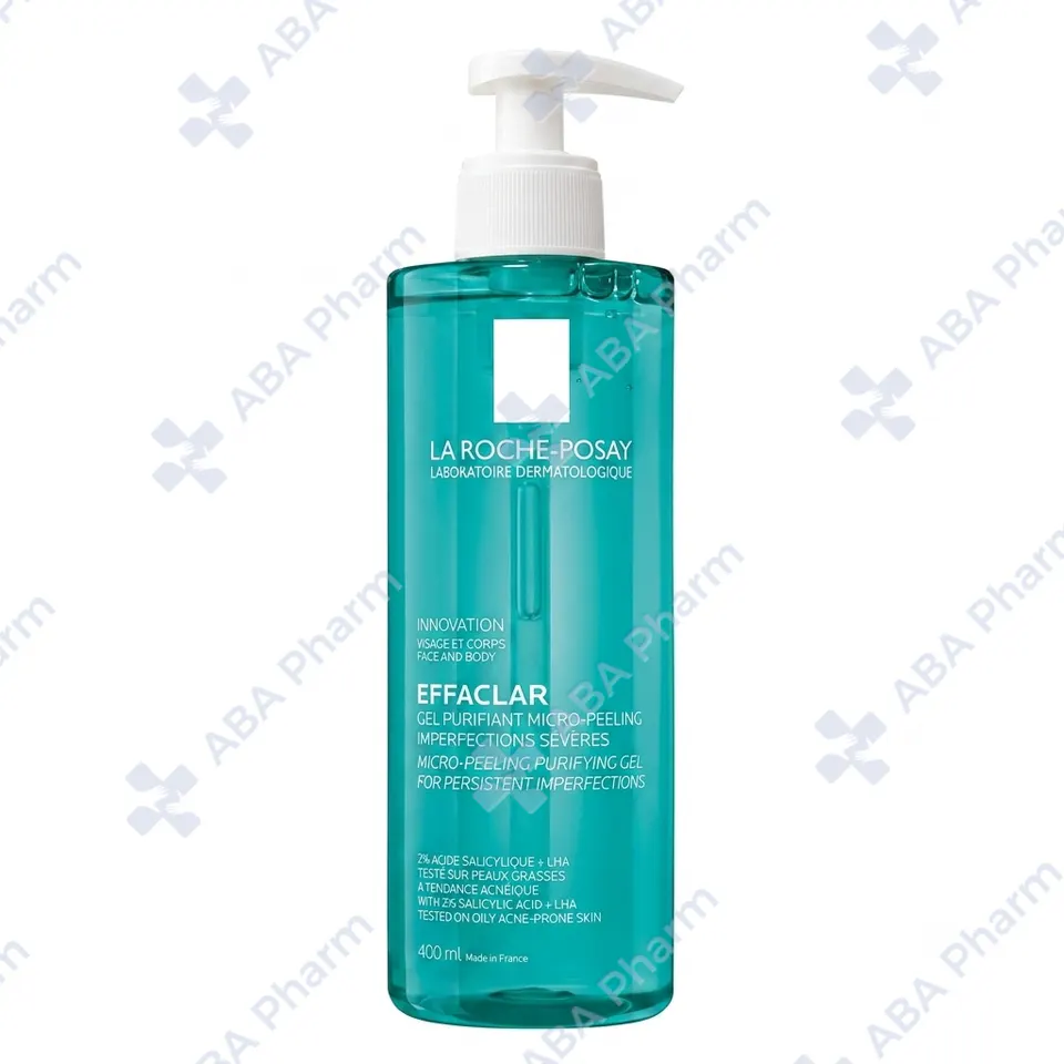 La Roche-Possay Effacalar micro-exfoliating cleansing gel for face and body 400 ml №1