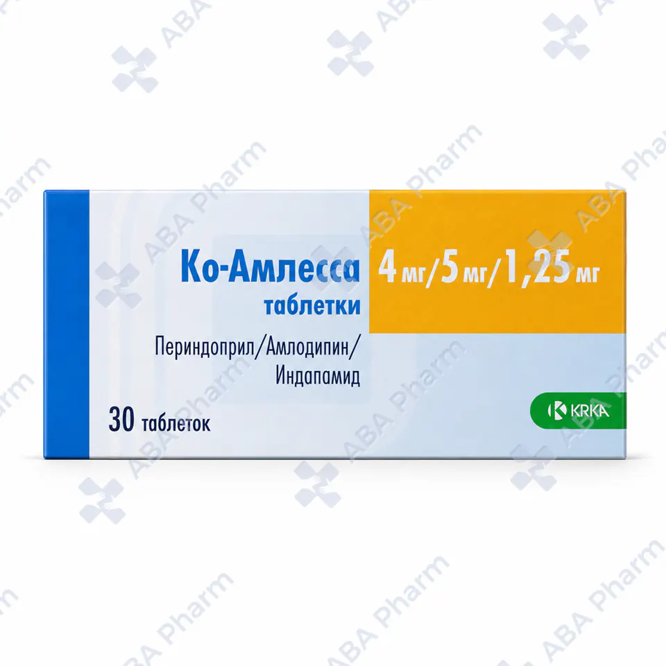Կո-ամլեսսա դհտ 4մգ/5մգ/1,25մգ №30