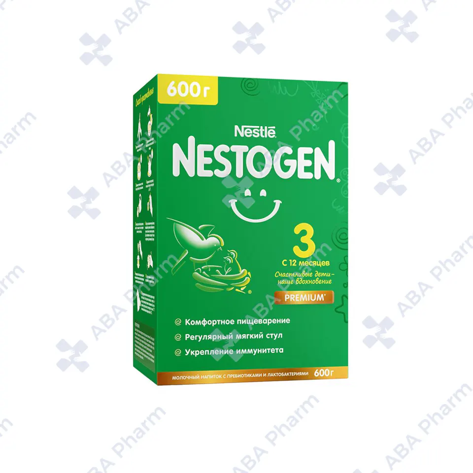 Nestogen 3premium baby formula from 12 months with prebiotics and lactobacilli 600g №1