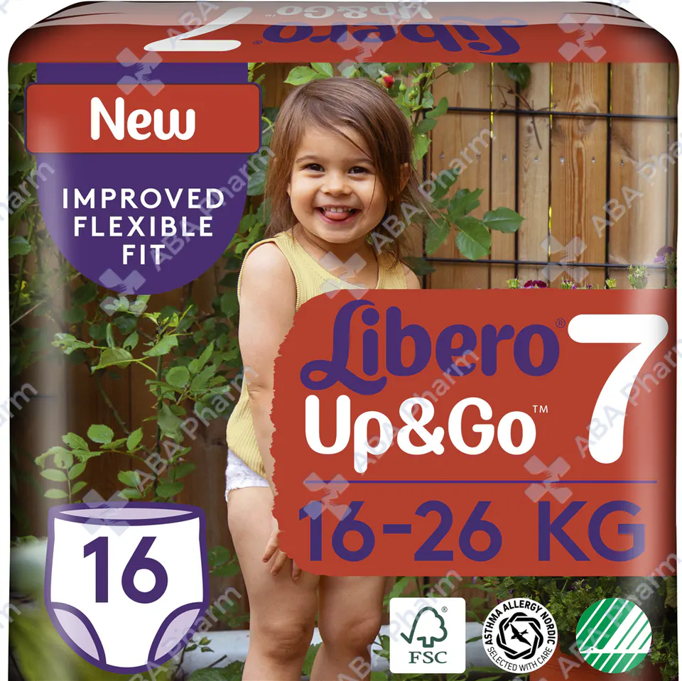 Diaper pants Libero Up&Go N7 16-26kg №16