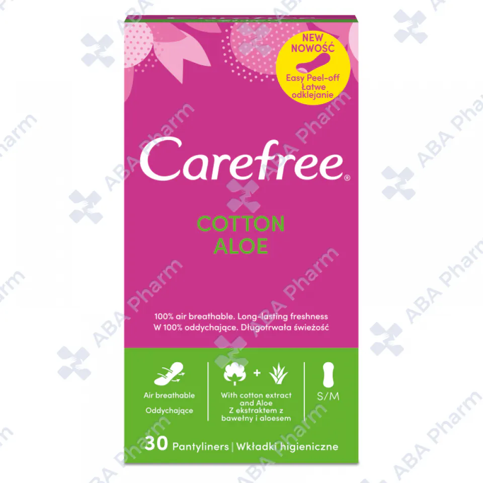 Daily pads Carefree aloe cotton  х30 №1