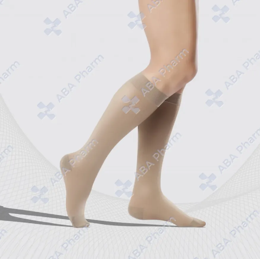Tonus Elast medical compression knee stockings unisex Lux 0401 (23-32)N3 sand №1