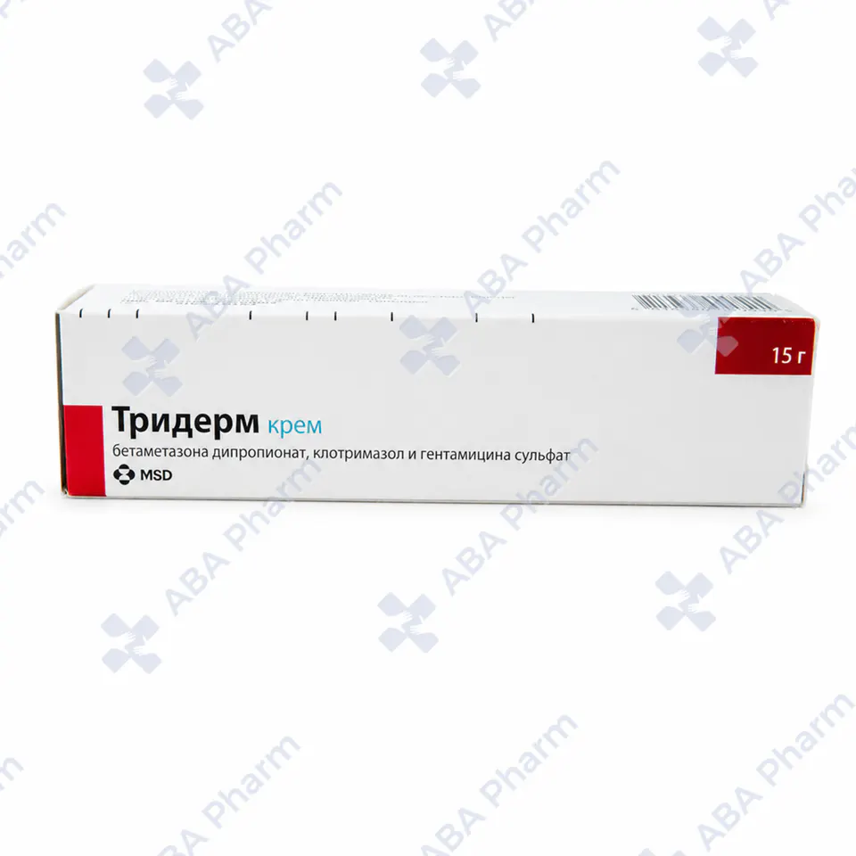 Тридерм крем тюб. 15гр №1