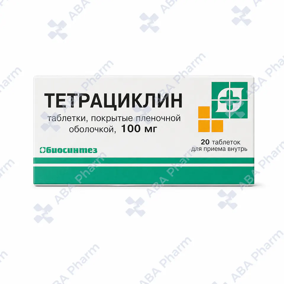 Տետրացիկլին դ/հ 100մգ х20 №2
