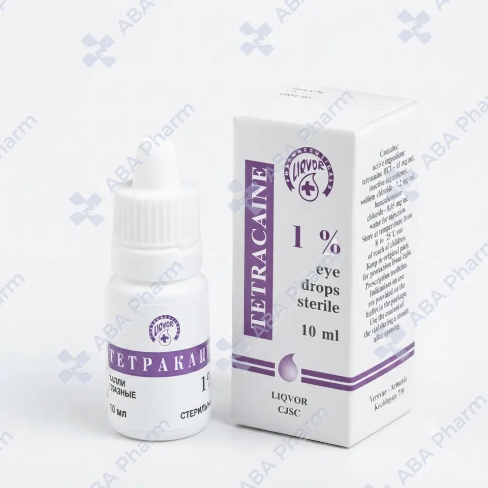 Tetracaine eye drops 1%- 10ml №1