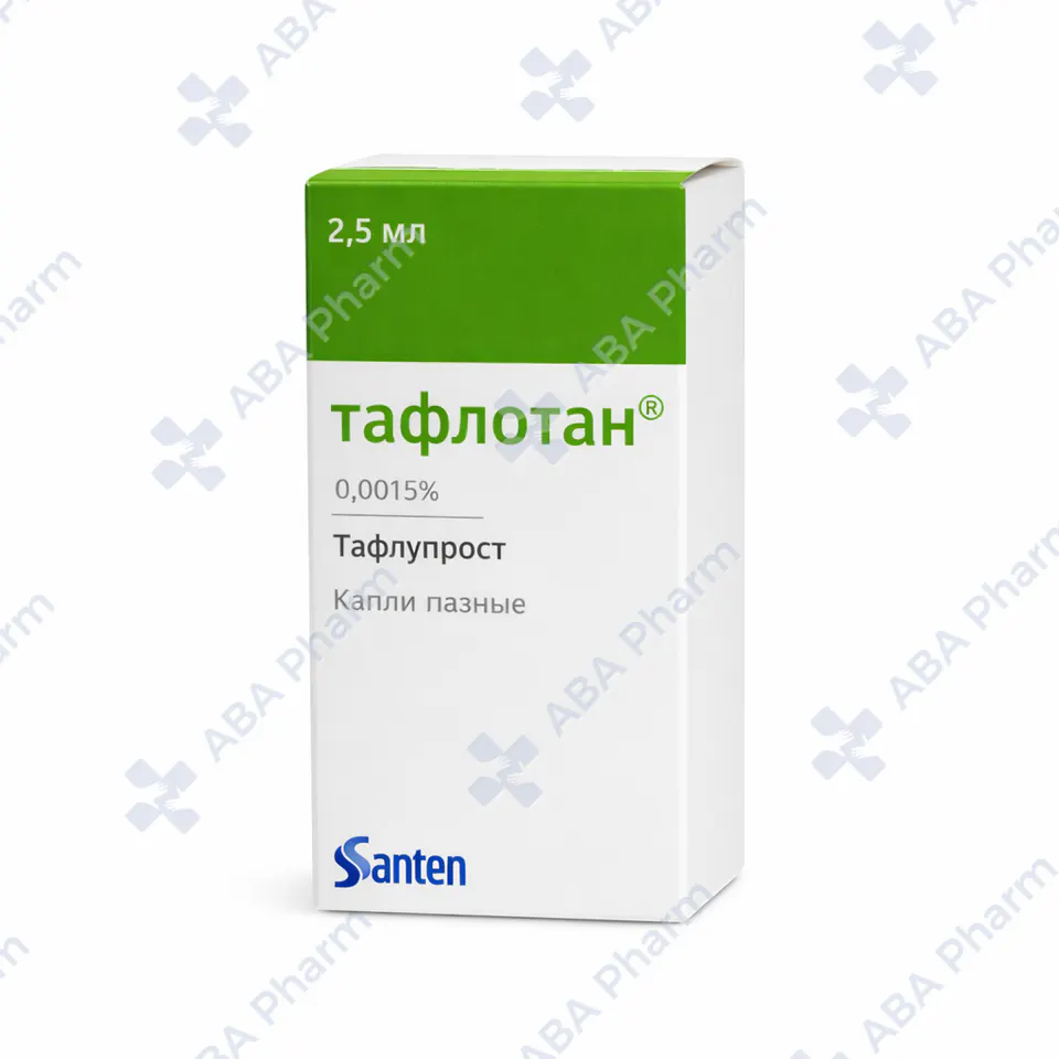 Taflotan eye drops 15mcg/ml - 2.5ml №1